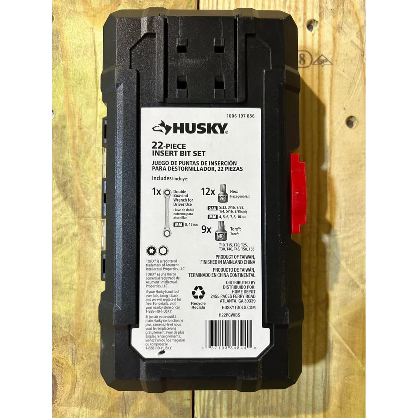 Husky 22-Piece Insert Bit Set