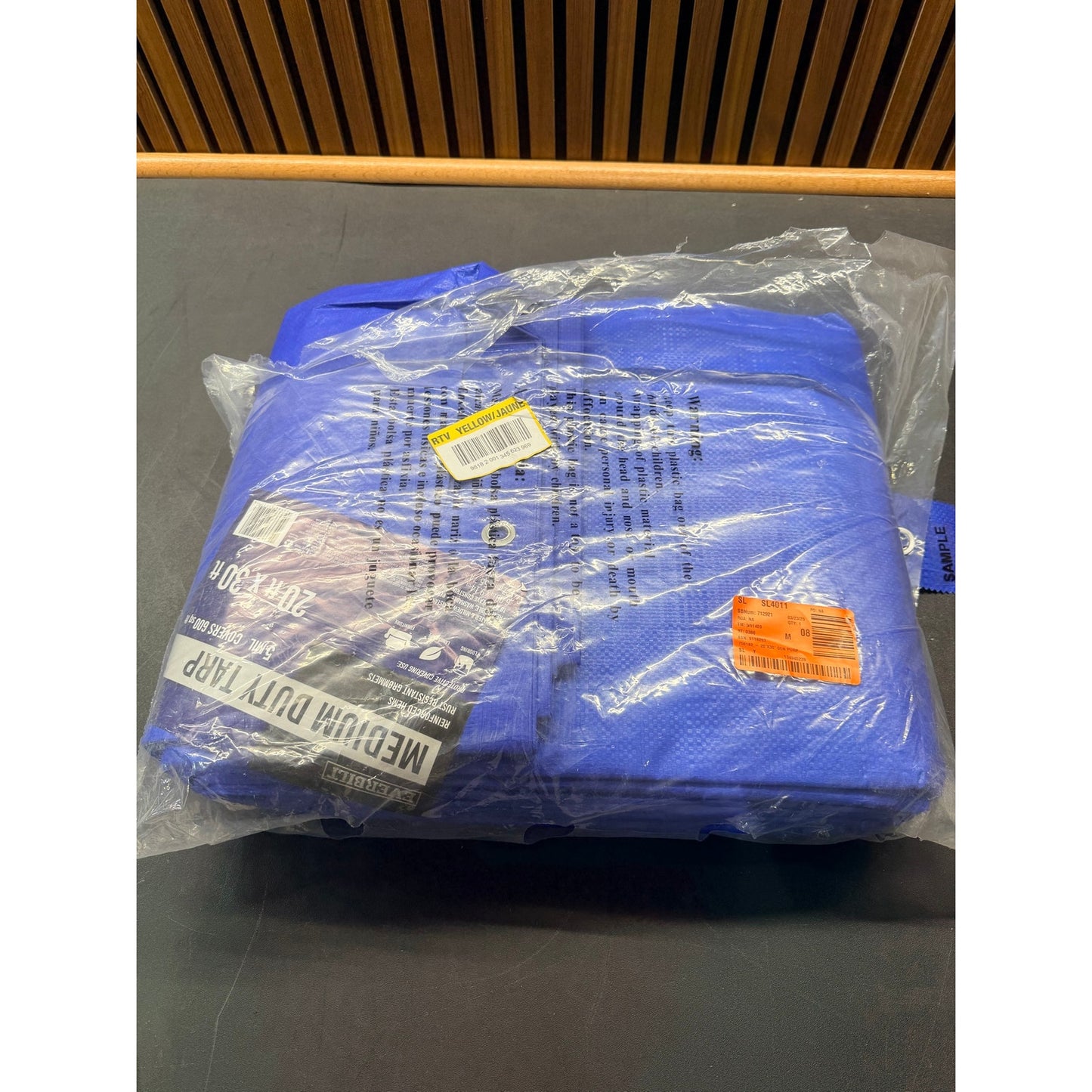 Everbilt 20 x 30 Blue Medium Duty Tarp New
