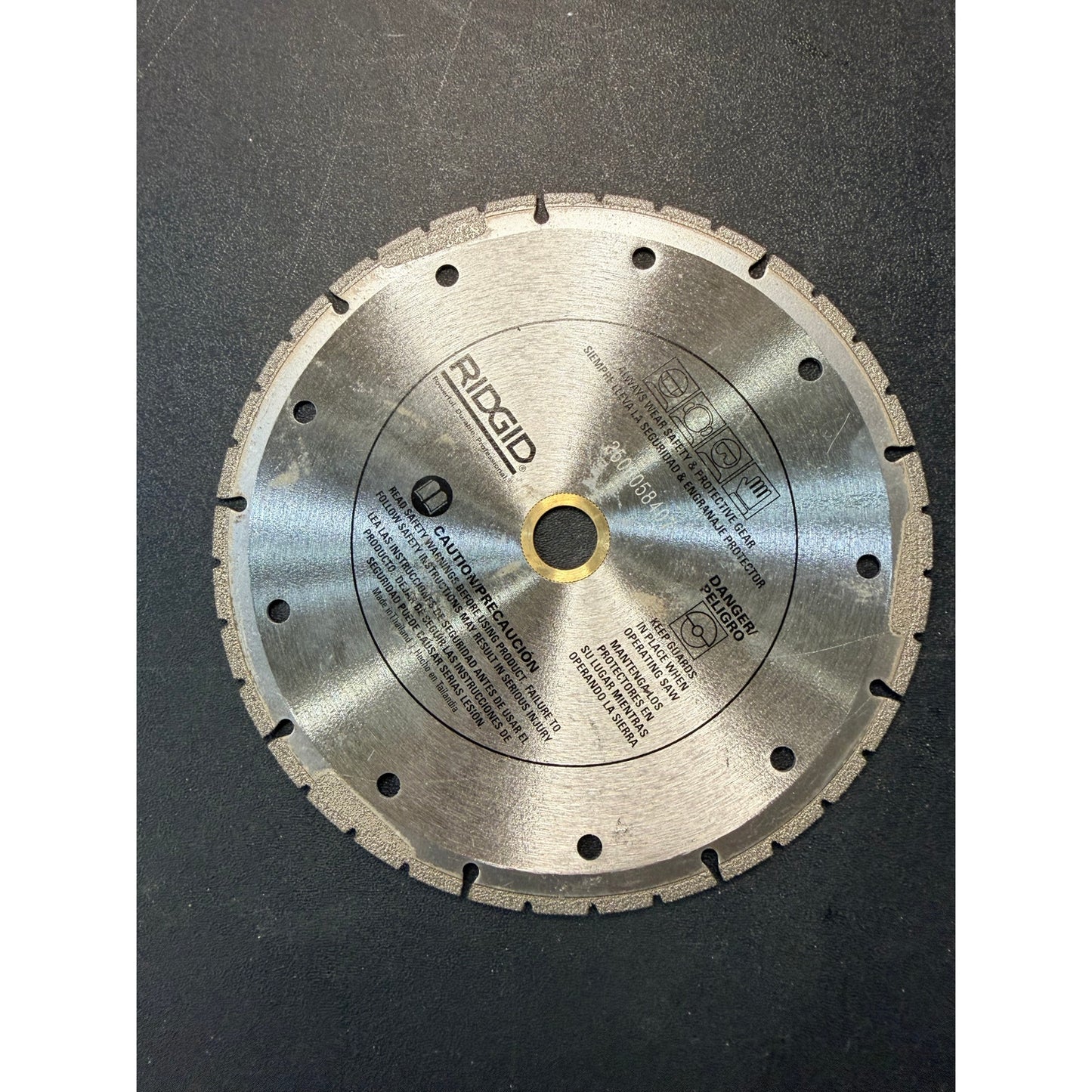 RIDGID 7 in Multi Flooring Diamond Blade Open Box New