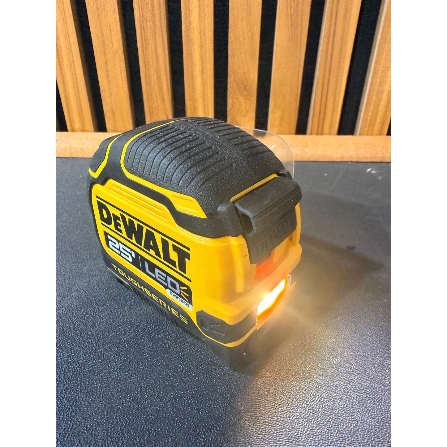 DEWALT 25 ft LED Tape Measure Open Box No Charger