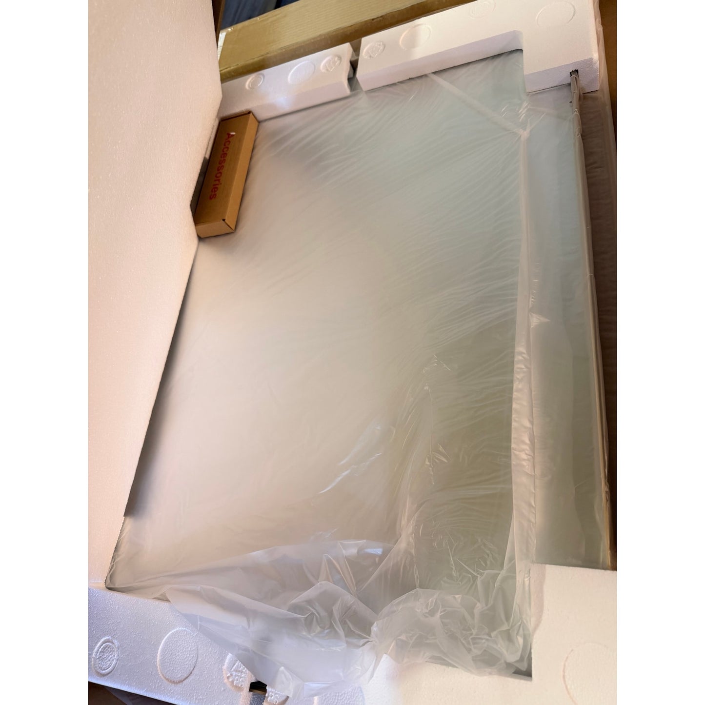 Apmir 20 x 28 Brushed Gold Bathroom Vanity Mirror Wall Mirror New
