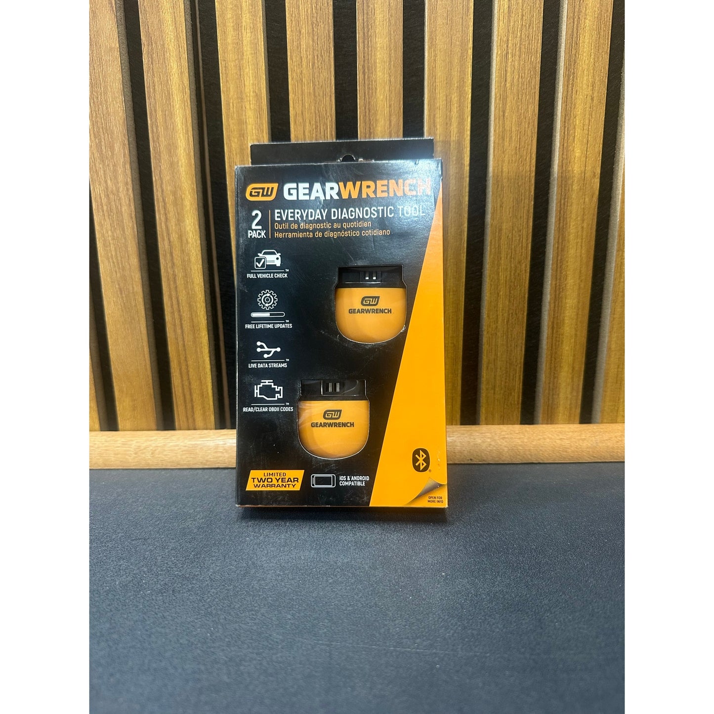 GEARWRENCH OBD2 Bluetooth Diagnostic Tester 2 Pack New