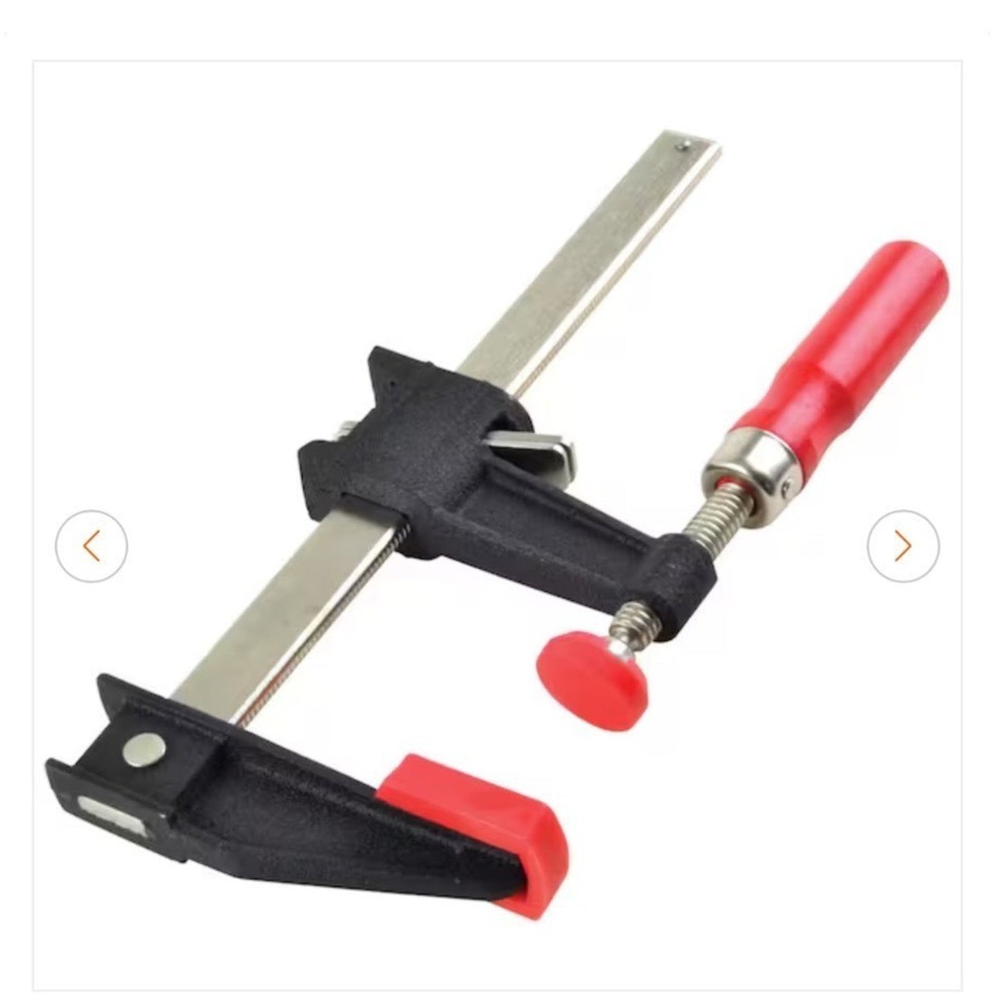Bessey 6-Inch Capacity Clutch Style Bar Clamp With Wood Handle