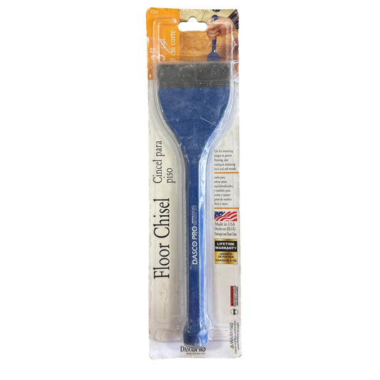 Dasco Pro Floor Chisel 3 In Cut 11 In Length Steel Tool Durable
