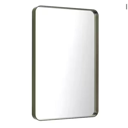 Apmir 40 x 30 Brushed Bronze Bathroom Vanity Mirror Wall Mirror New