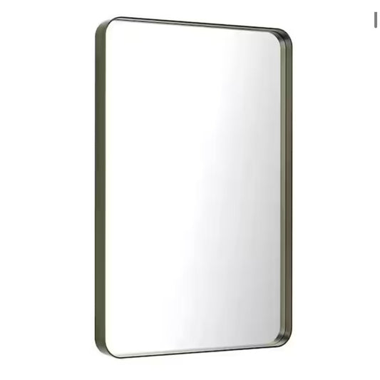 Apmir 40 x 30 Brushed Bronze Bathroom Vanity Mirror Wall Mirror New