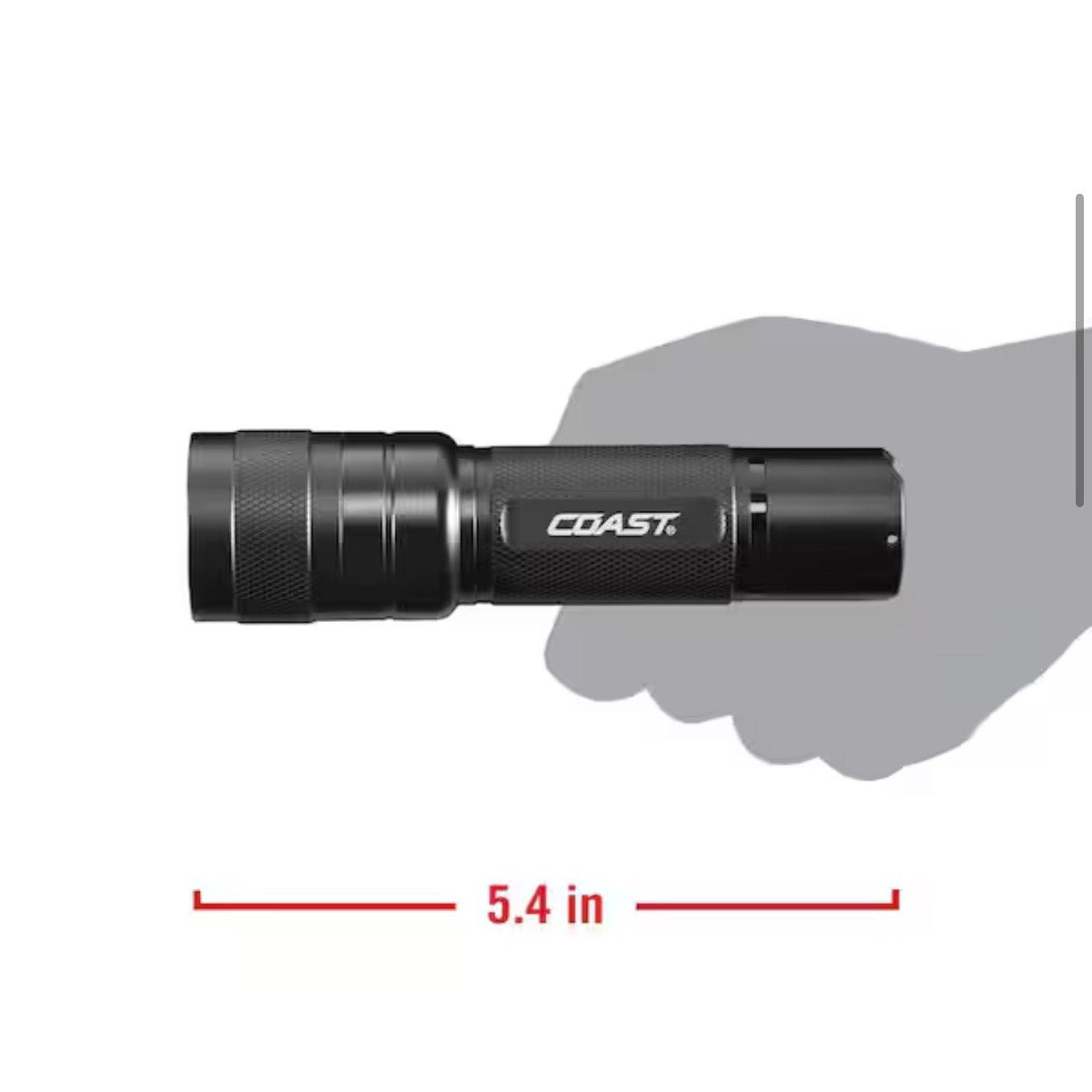 Coast G56R 1000 Lumen Rechargeable Flashlight New Dual Power LED Handheld Flashlight 30817