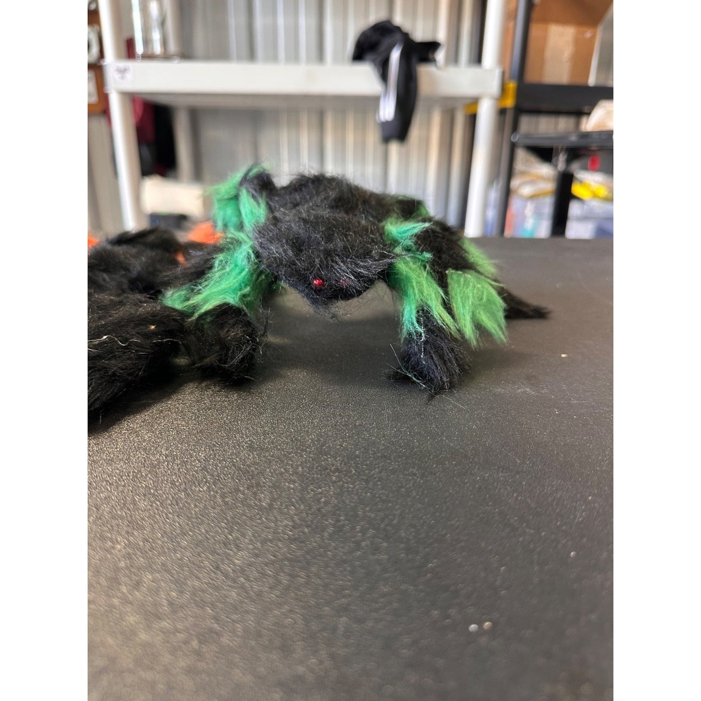 Halloween Spiders - Set Of 4 Black Green Orange Purple
