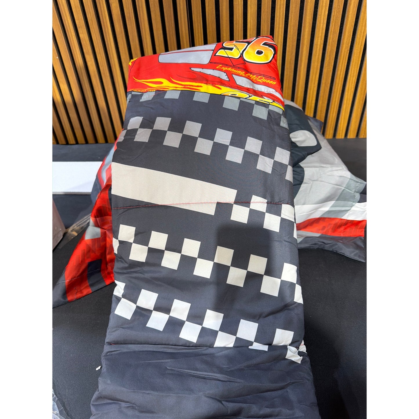 Pixar Cars Race Ready Full Bed Set - Includes Comforter & 2 pillow cases Features Lightning McQueen - Super Soft Fade Resistant Microfiber