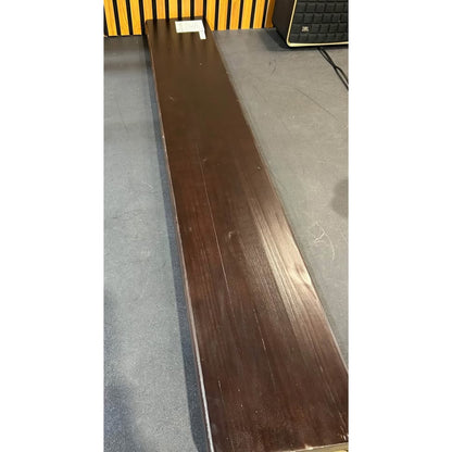 Fireplace Mantel, Walnut Brown, 48.00” x 7.75” x 2.00" Floating Shelf