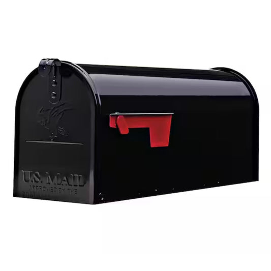 Architectural Mailboxes Elite Black Medium Mailbox Open Box