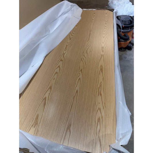 CALHOME 30” x 80” Oak Texture Flush Interior Door Slab – Hollow Core Veneer Composite – New