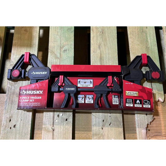HUSKY 4-Piece Trigger Clamp Set