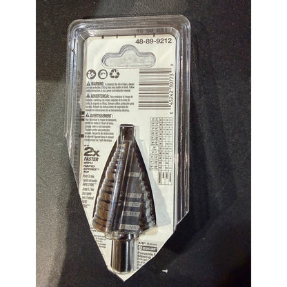 Milwaukee Black Oxide Step Drill Bit Open Box New