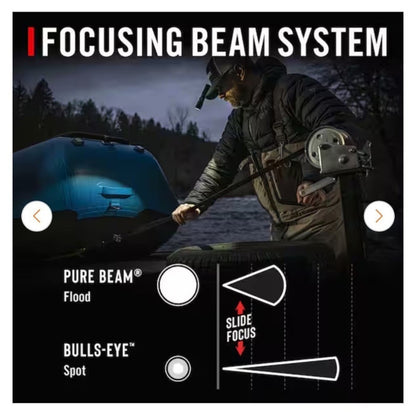 Coast HX6R Rechargeable Flashlight 800 Lumens Focusing Beam Compact Design