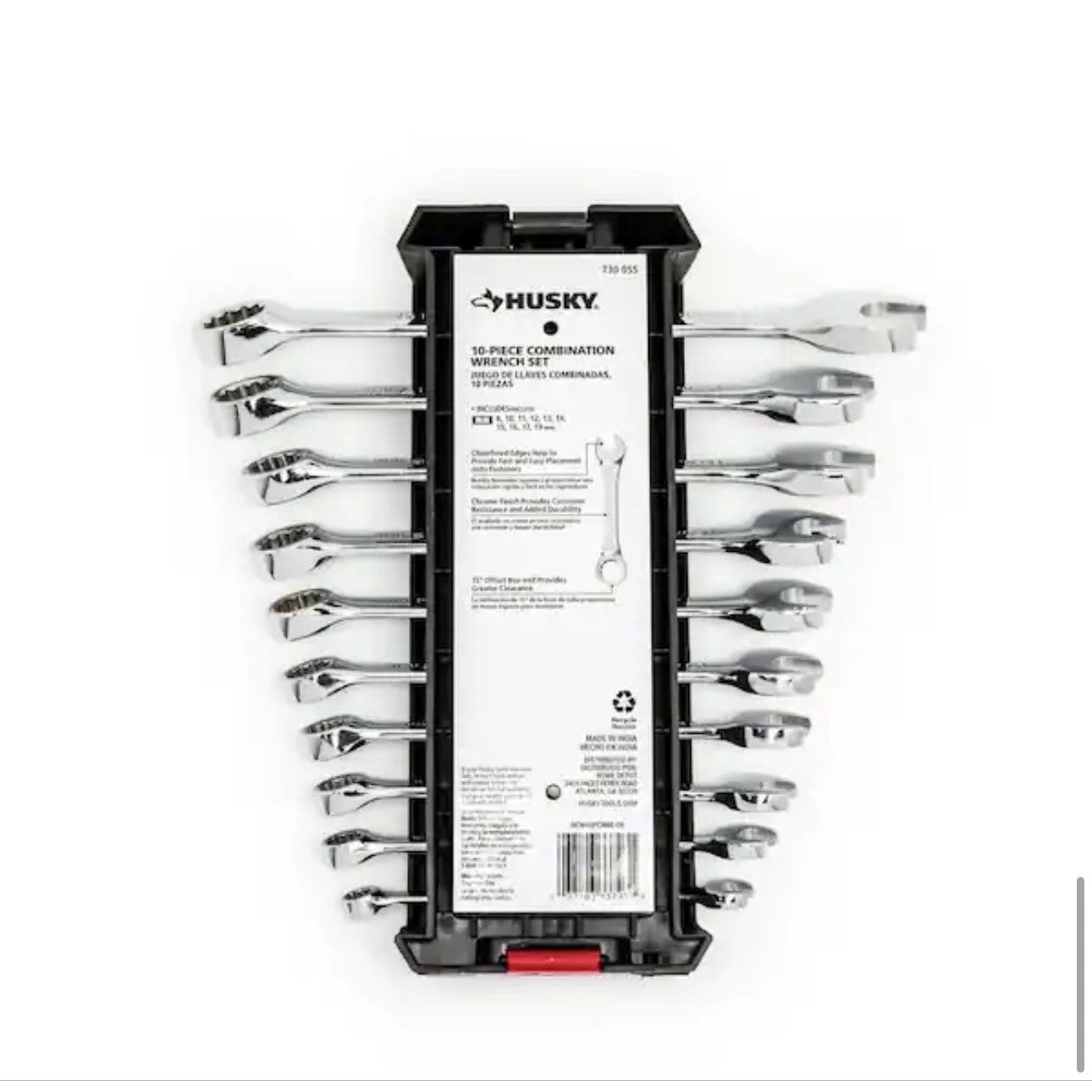 Husky Metric Combination Wrench Set 10 Piece Missing 16mm