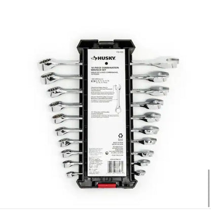 Husky Metric Combination Wrench Set 10 Piece Missing 16mm