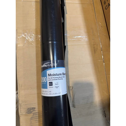 TrafficMaster 6 mil Moisture Barrier Underlayment – 200 sq ft Roll (120” x 20’) – 5 Rolls Available
