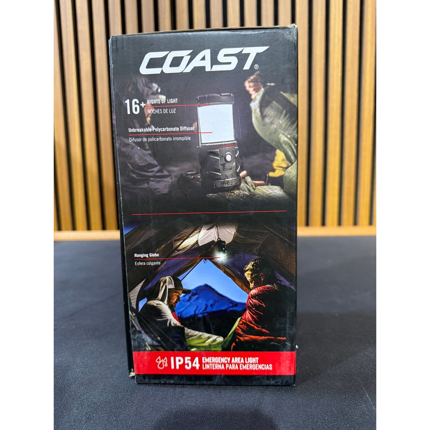 Coast EAL26 1250 Lumen Dual Power Camping Lantern Flashlight 30830 New Emergency Light