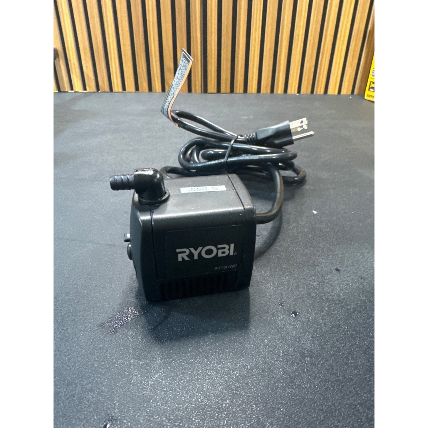Ryobi Universal Water Pump 2-1/2 In. 40 GPH Output Plastic Construction With 90°