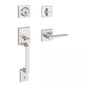 Kwikset Amador Handleset Satin Nickel Hollis Lever As Is