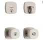 Kwikset Arroyo Entry Knob Deadbolt Combo Satin Nickel New