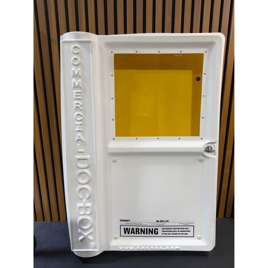 DOC-BOX 25 in. x 36 in. x 6.5 in. Outdoor/Indoor Commercial Posting Permit Box Unit