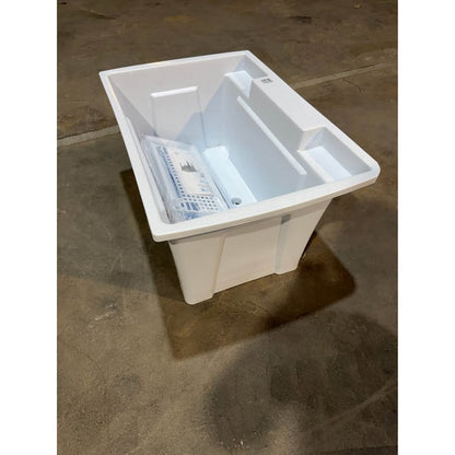 RUGGED TUB 32x22 Granite Utility/Laundry Sink Tub (G32G-1) – NEW – Minor Corner Damage