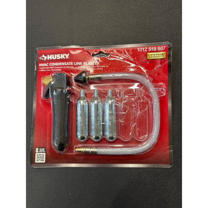 Husky HVAC Condensate Line Blaster w/ 3 CO2 Cartridges