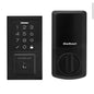 Kwikset SmartCode 270 Matte Black Keypad Deadbolt As Is