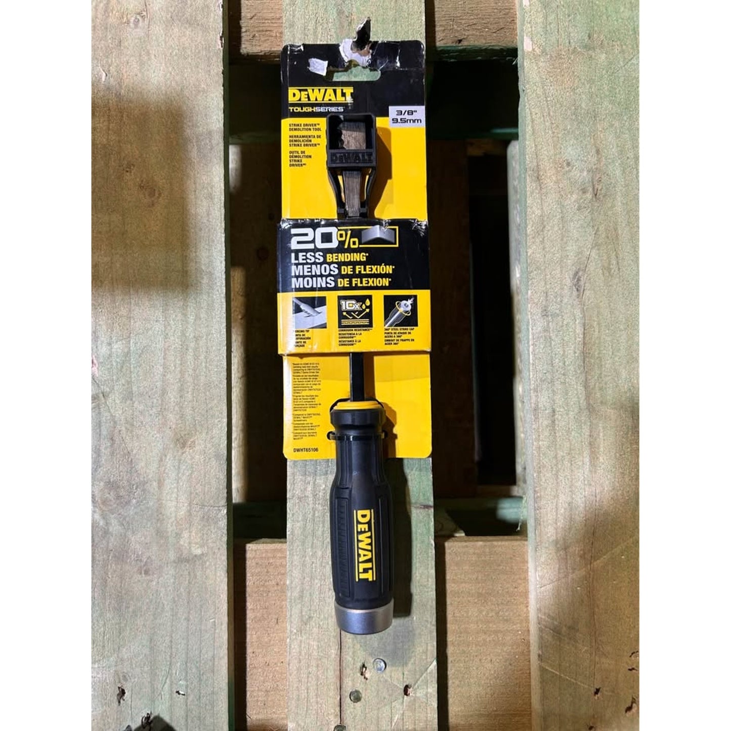 DEWALT Tough Series 3/8 in. Flathead Strike Driver