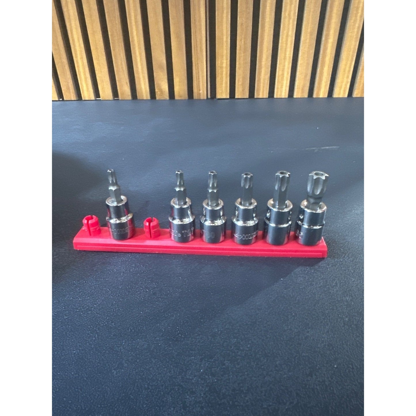 Husky 6-Piece Tamper-Proof Torx Bit Socket Set 3/8In Drive