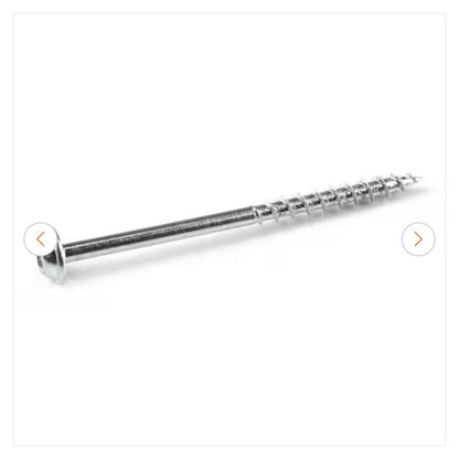 Kreg 8 2-1/2 In Coarse Pocket-Hole Screws Indoor Zinc