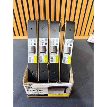Crates & Pallet 12 in Black Steel Shelf Bracket New