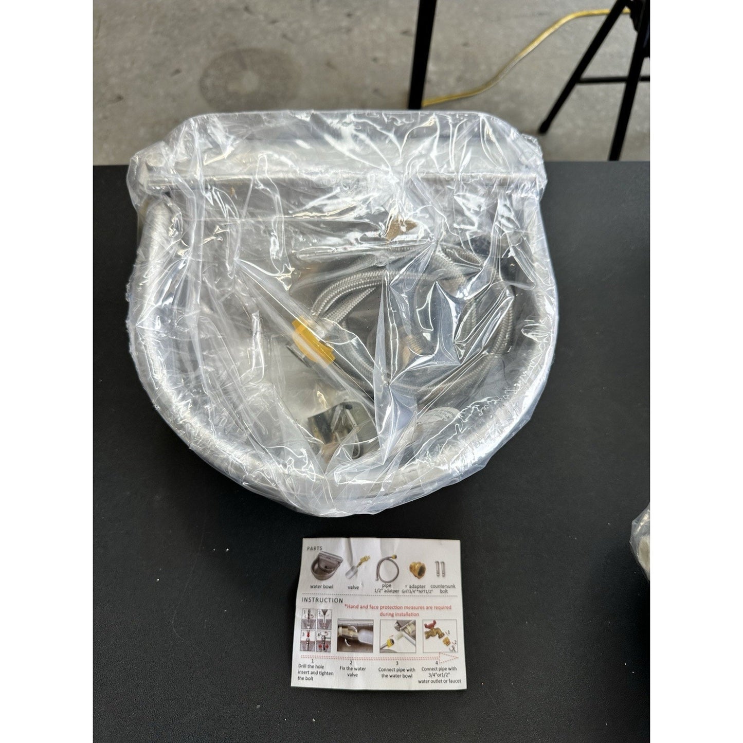 Automatic Pet water dispenser Stainless Steel
