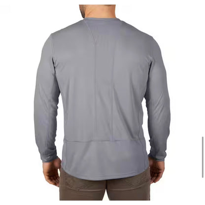 Milwaukee Men’s Large Gray WorkSkin Long Sleeve Performance Shirt New 415G-L Lightweight Workwear