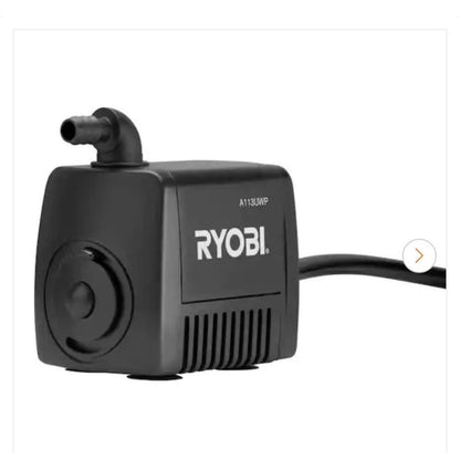 Ryobi Universal Water Pump 2-1/2 In. 40 GPH Output Plastic Construction With 90°