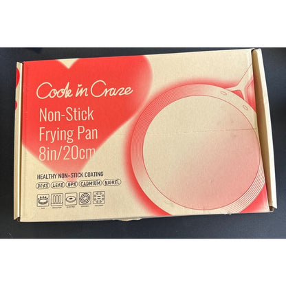 CookIn Crave Non-Stick Frying Pan 8in/20cm BPA-Free Healthy Coating