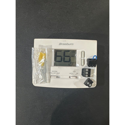 Braeburn 1020NC Non-Programmable Thermostat 1 Heat/1 Cool Conventional Or Heat P
