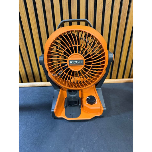 RIDGID 18V Cordless Hybrid Jobsite Fan Tool Only Used Like New