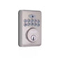 Defiant Radius Satin Nickel Keypad Deadbolt Open Box New