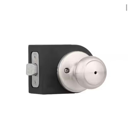Kwikset Cove Privacy Door Knob Satin Nickel Used Excellent
