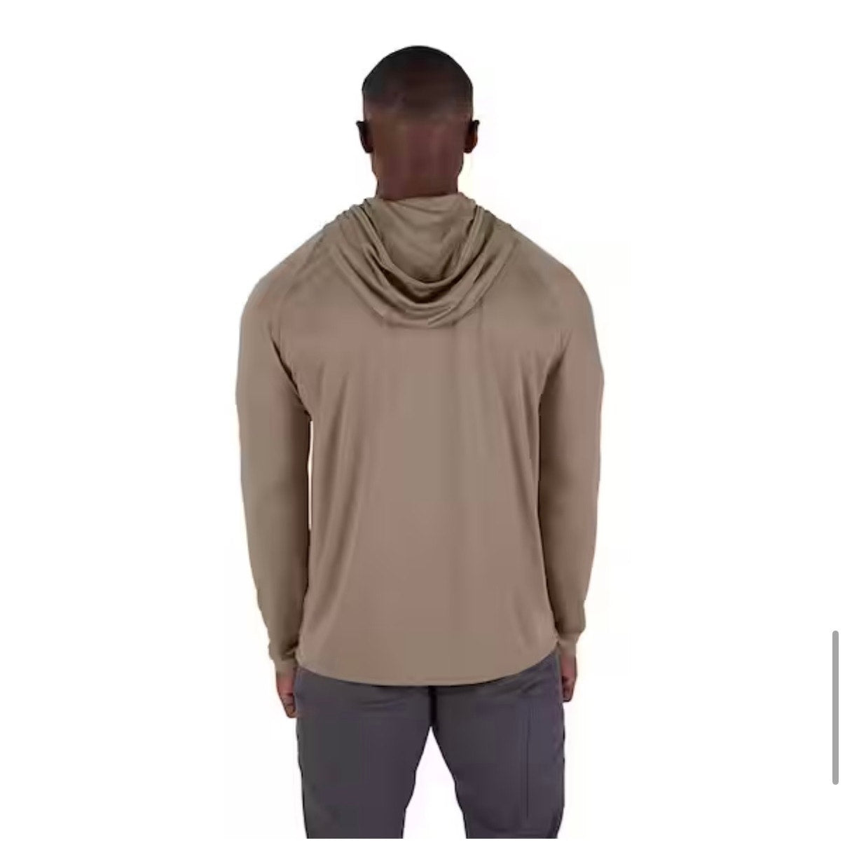 Milwaukee Men’s WORKSKIN Hooded Sun Shirt XL Sandstone New M550N-XL UPF 50 Long Sleeve Workwear