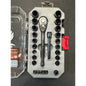 Husky 100-Position 1/4 in. Drive Universal 25-Piece Socket Wrench Set With Case