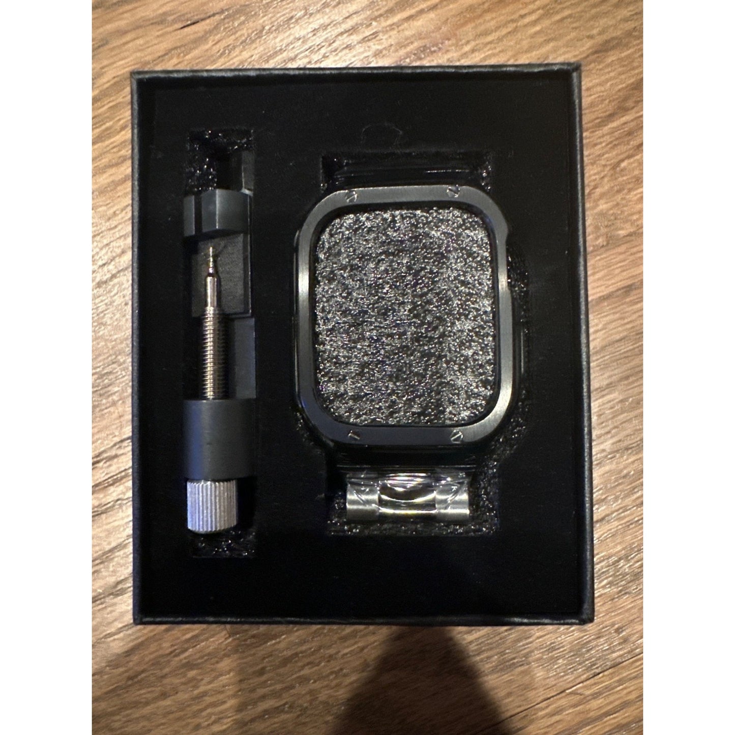 MioHHR Stainless Steel Band & Case For Apple Watch Series 9/8/7