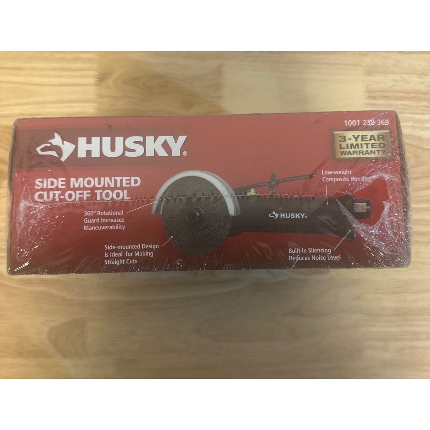 Husky Side Mounted Cut-Off Tool 360° Guard Lightweight 90 PSI