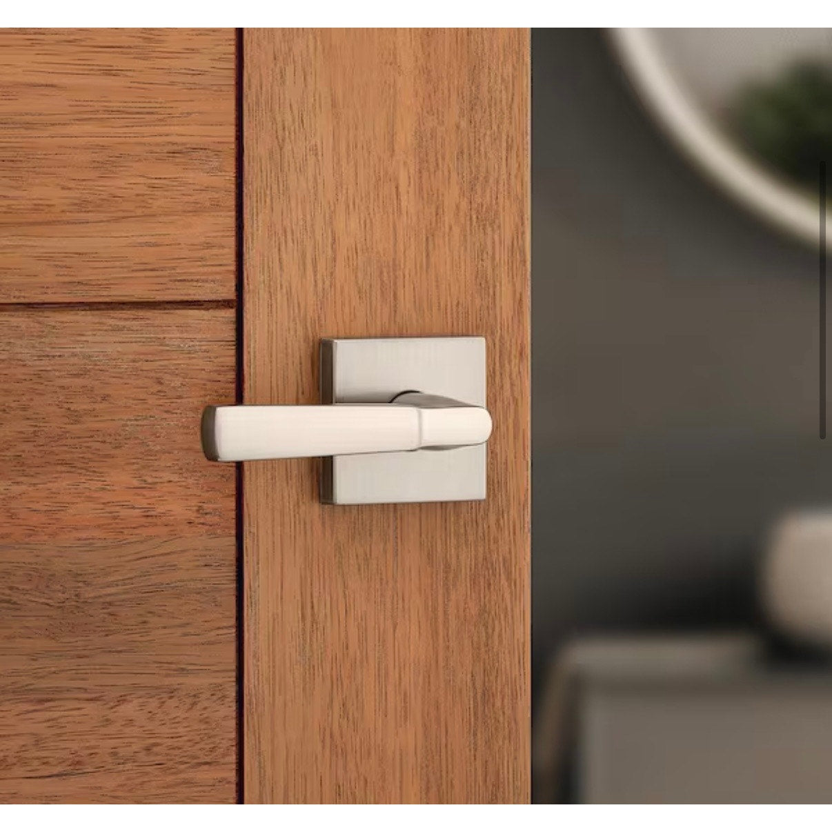Kwikset Perth Privacy Door Handle Satin Nickel New