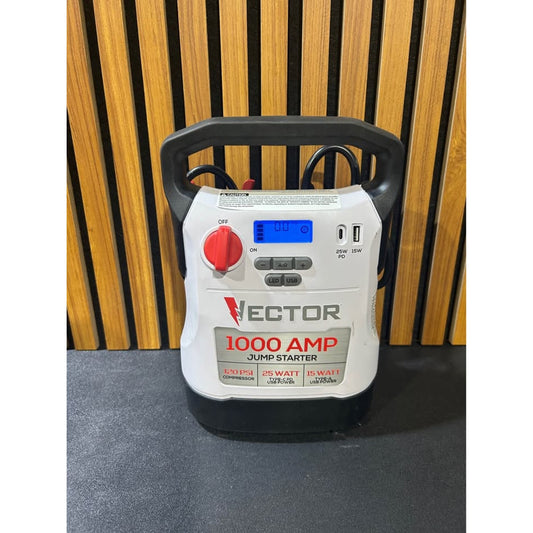 VECTOR 1000 Amp Jump Starter, Compressor, USB Power