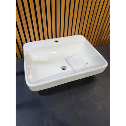 Swiss Madison Carre Rectangular Vessel Sink White (SM-VS202) – NEW