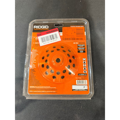 RIDGID 7 in Turbo Cup Grinding Wheel Open Box New